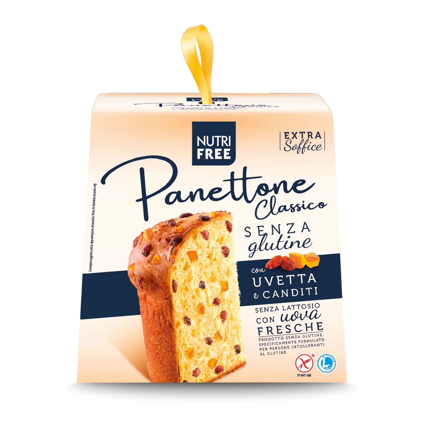 Panettone classico con Uvetta e Canditi