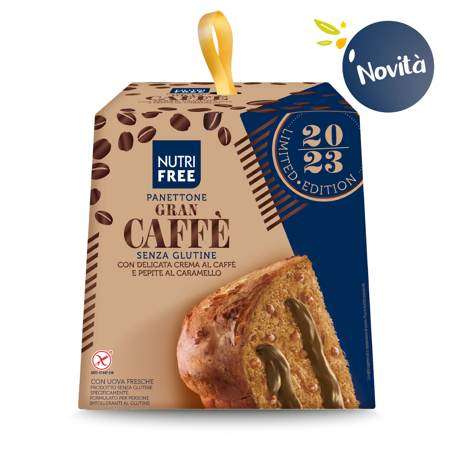 Panettone Gran Caffè 680 g senza glutine