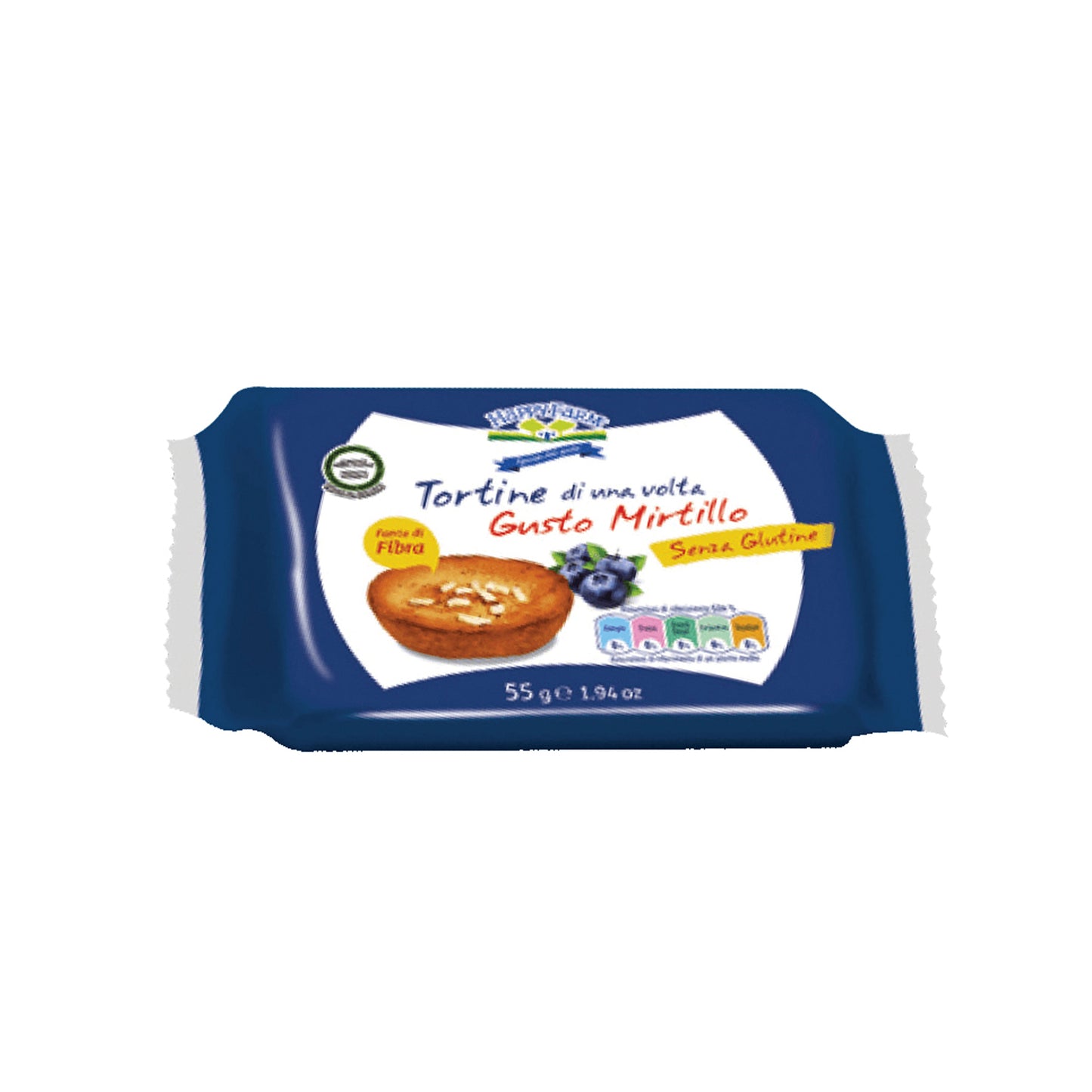 La Tortina Mirtilli 55 g Happy Farm