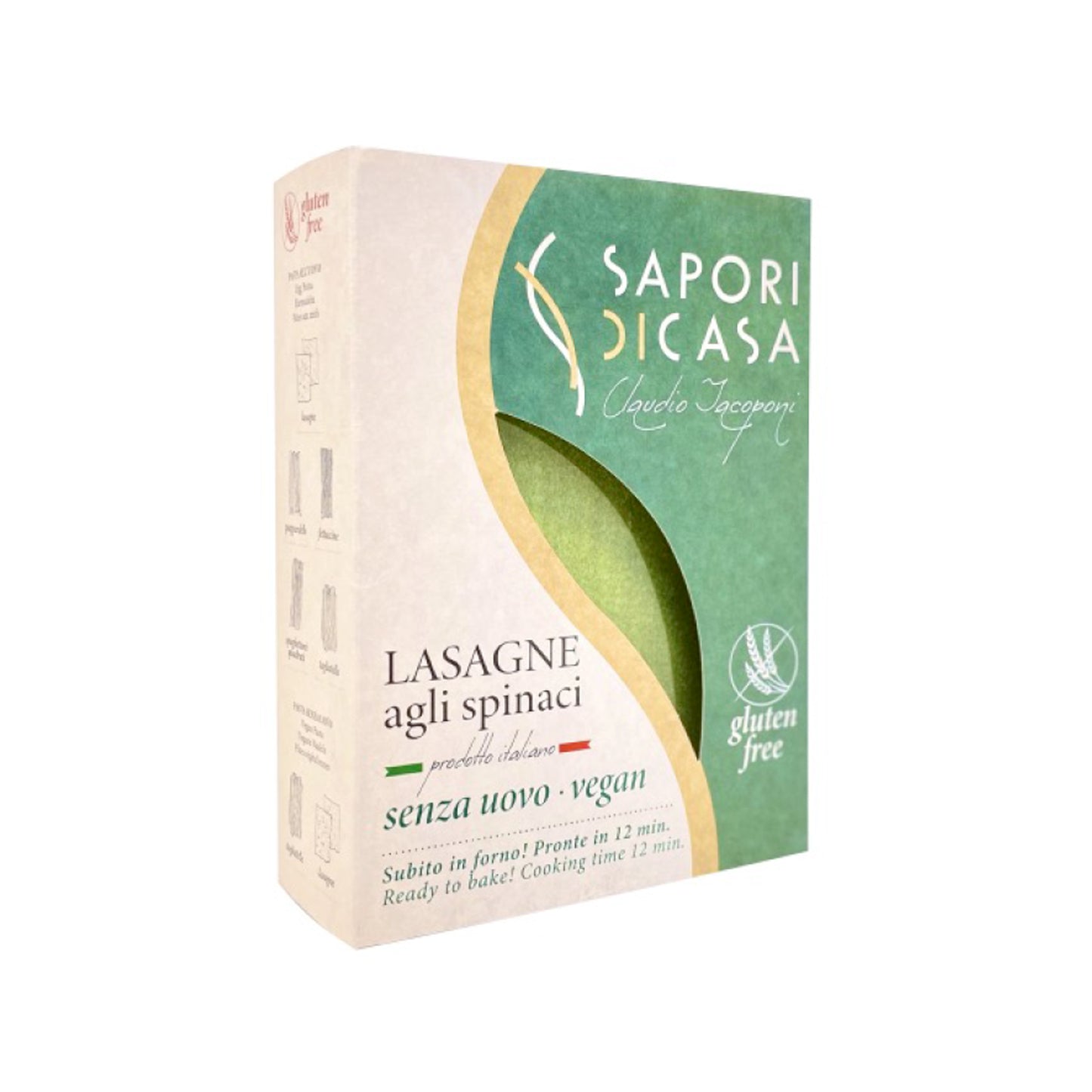 Lasagne agli spinaci 200 g Sapori di Casa