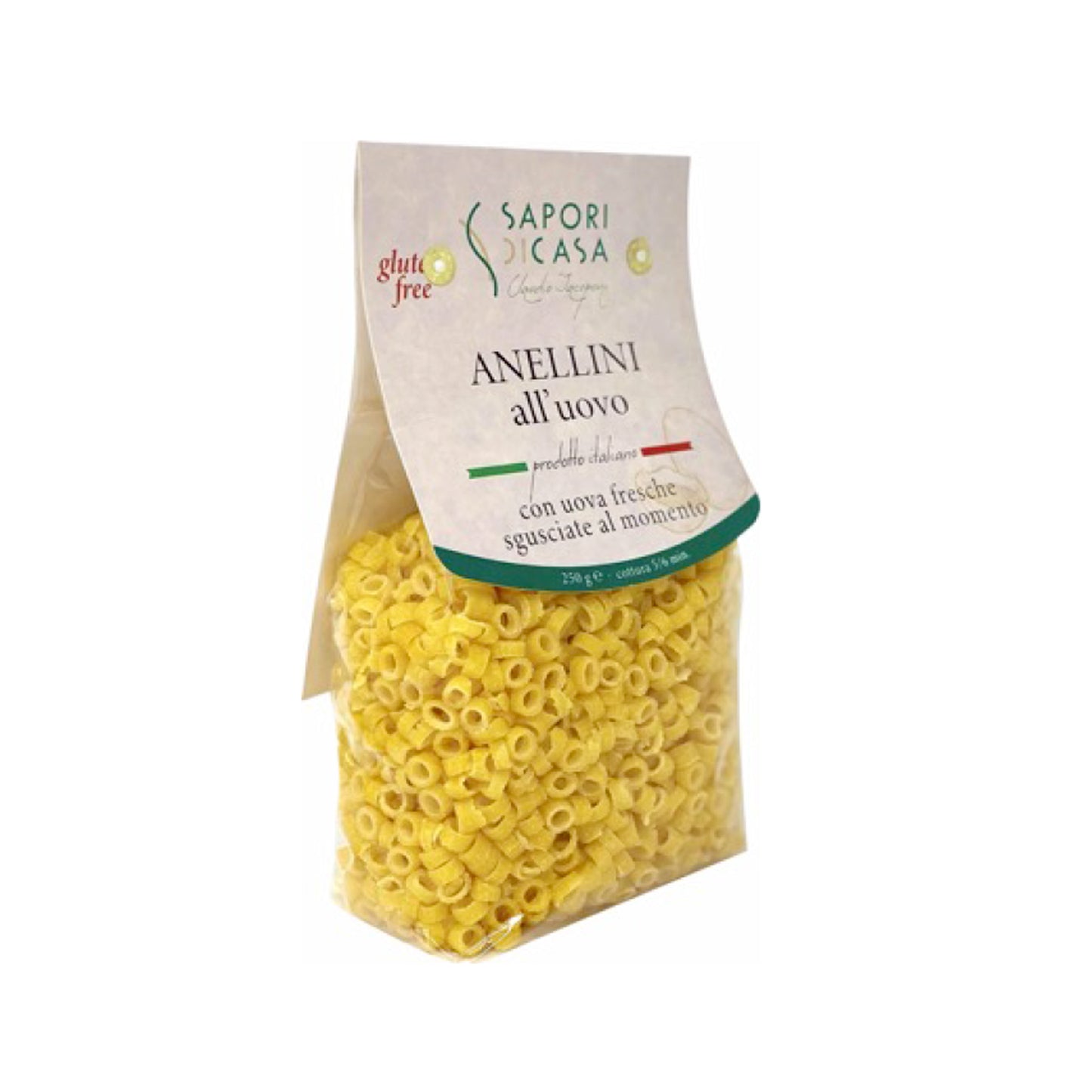 Anellini all'uovo 25 g Sapori di Casa