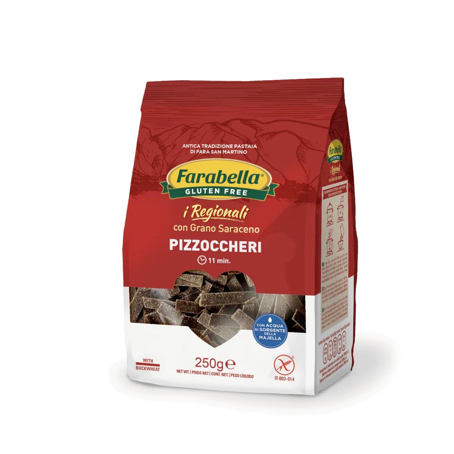 Pizzoccheri con grano saraceno 250 g Farabella