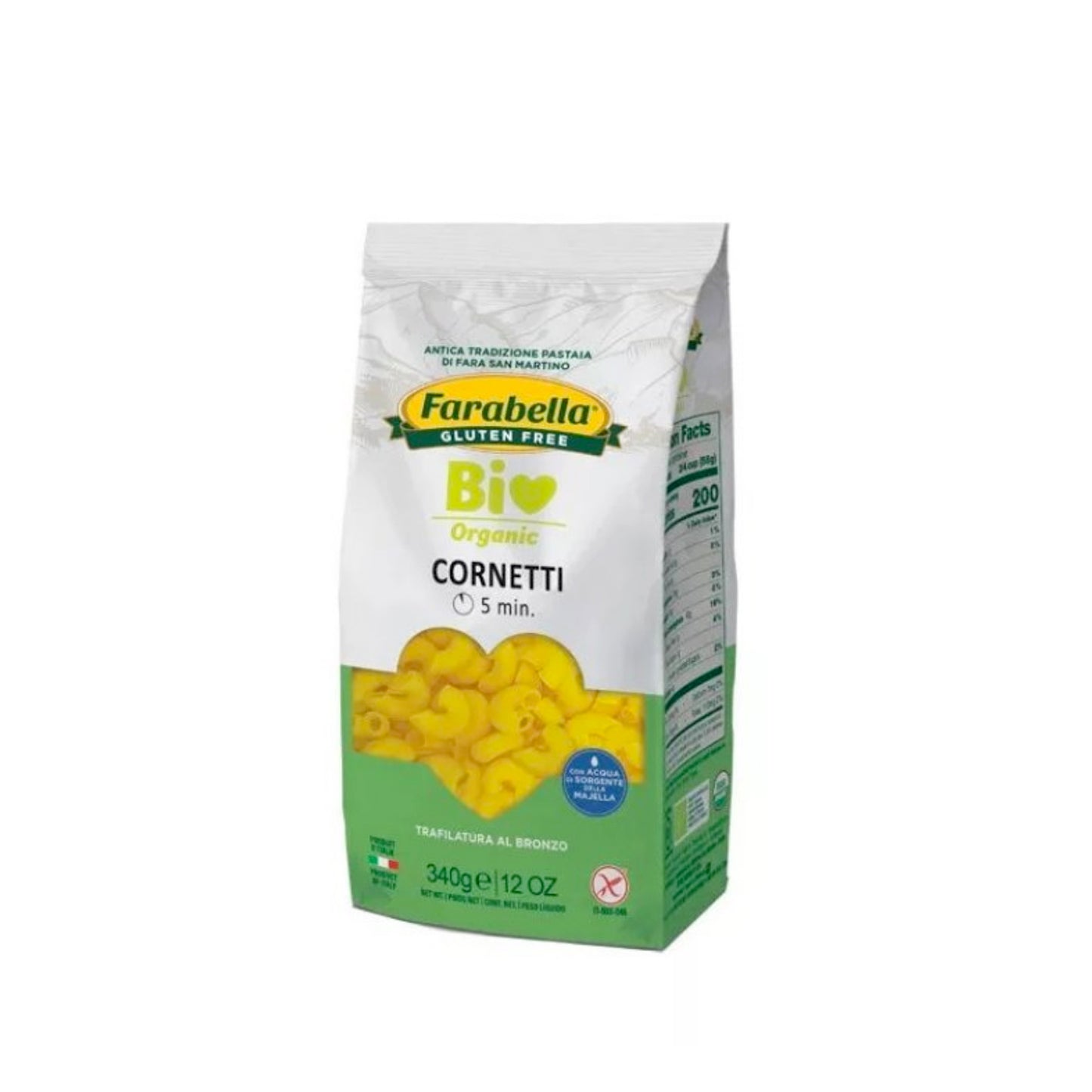 Cornetti Bio Farabella 340 g