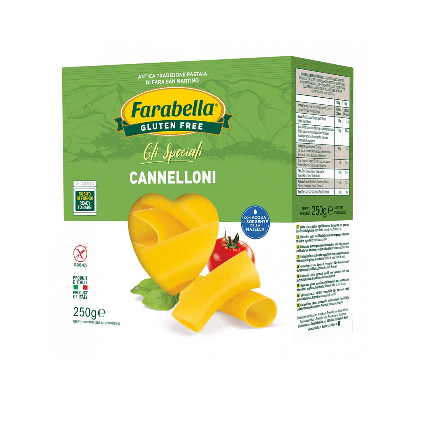 Cannelloni 250 g Farabella