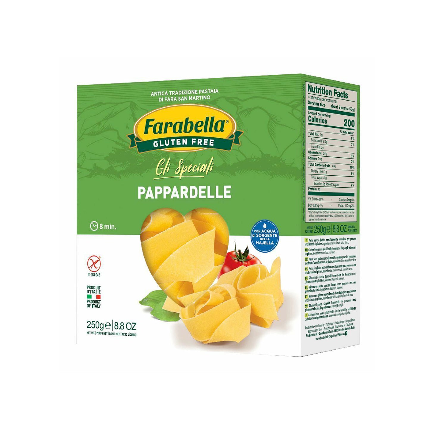 Pappardelle 250 g Farabella 6