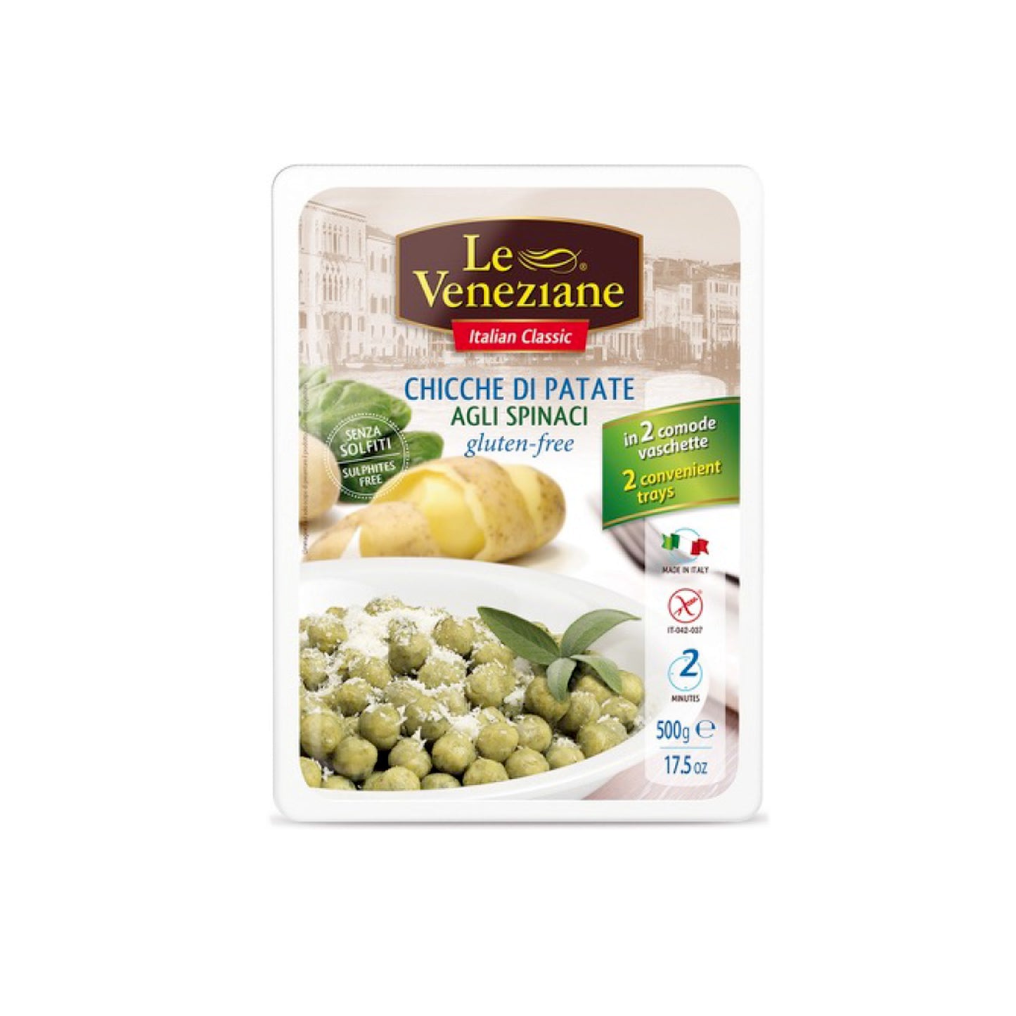 Chicche di patate agli spinaci 500 g