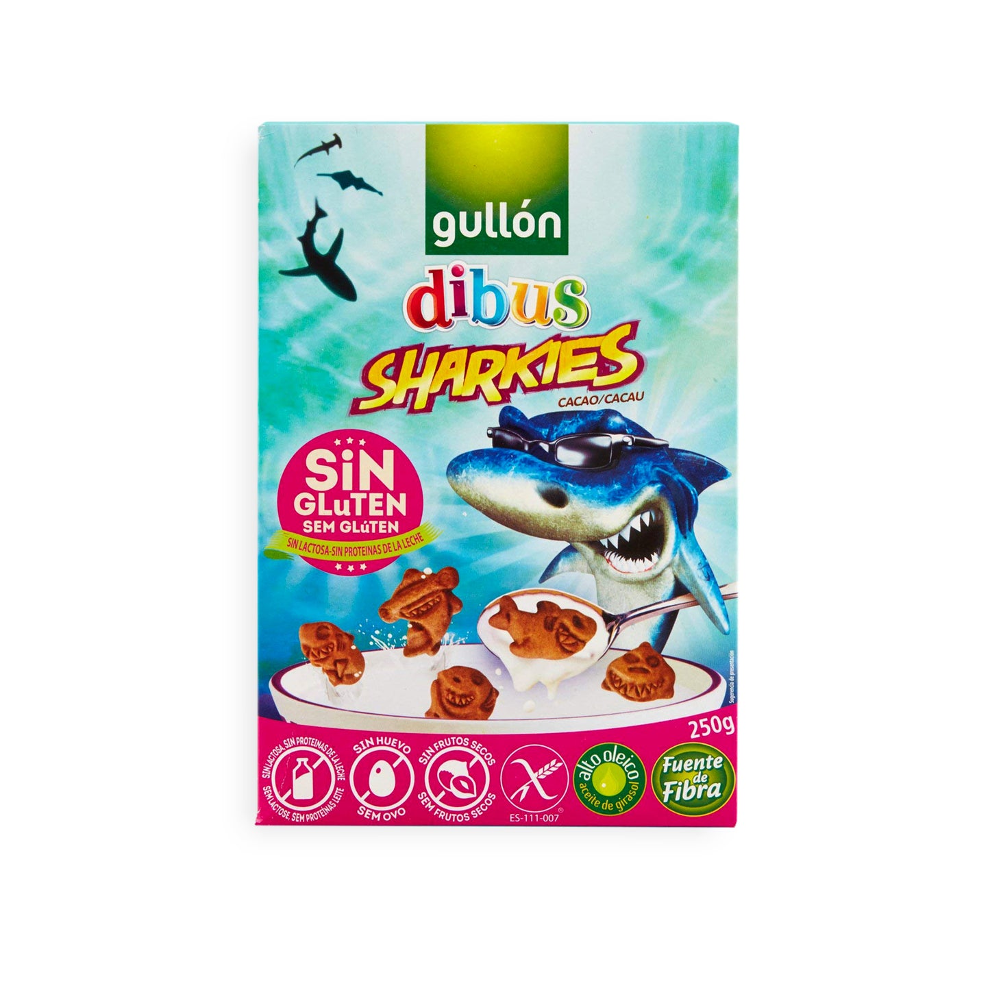 Gullon Dibus Sharkies 250 g senza glutine