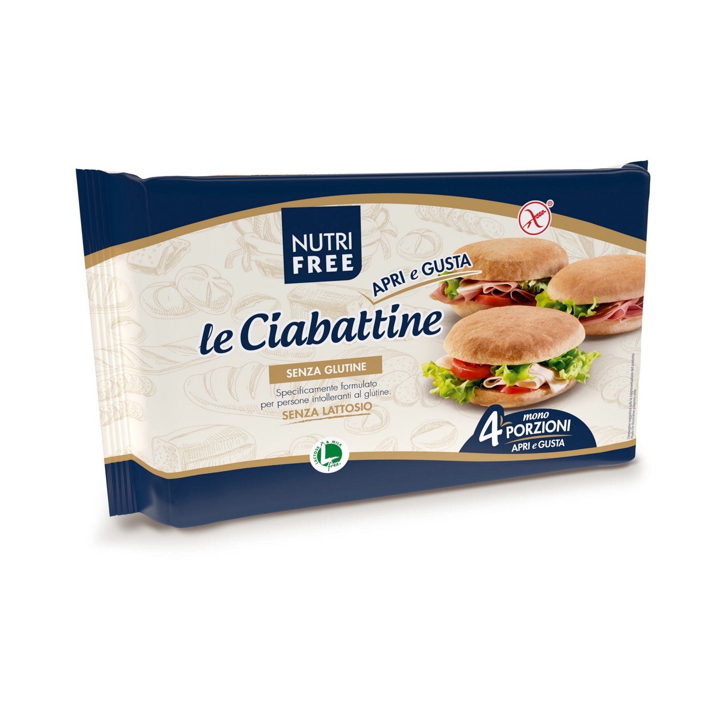 Le Ciabattine 200 g (50 g x 4)