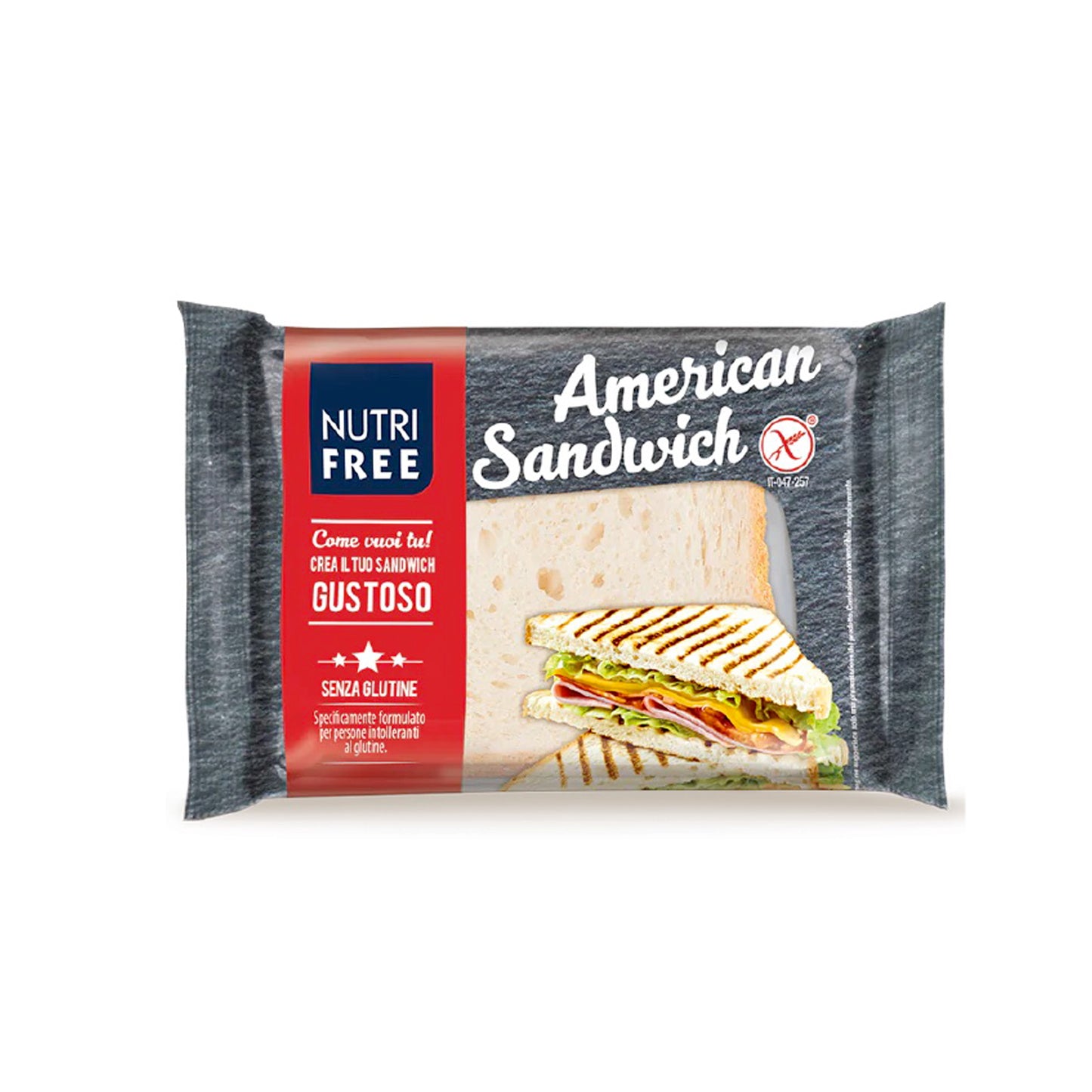 American Sandwich gr.240 (gr.60x4) Nutrifree