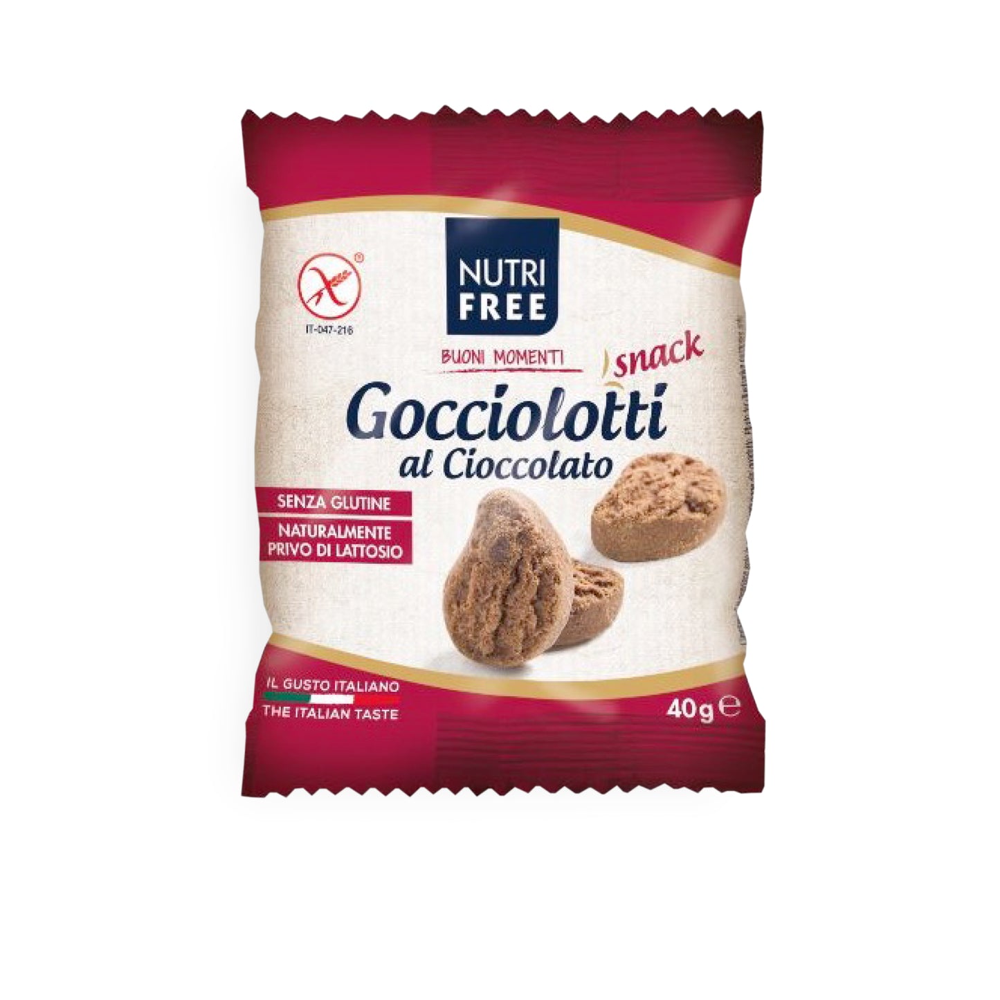 Goccefrolla Snack al cacao 40 g Nutrifree