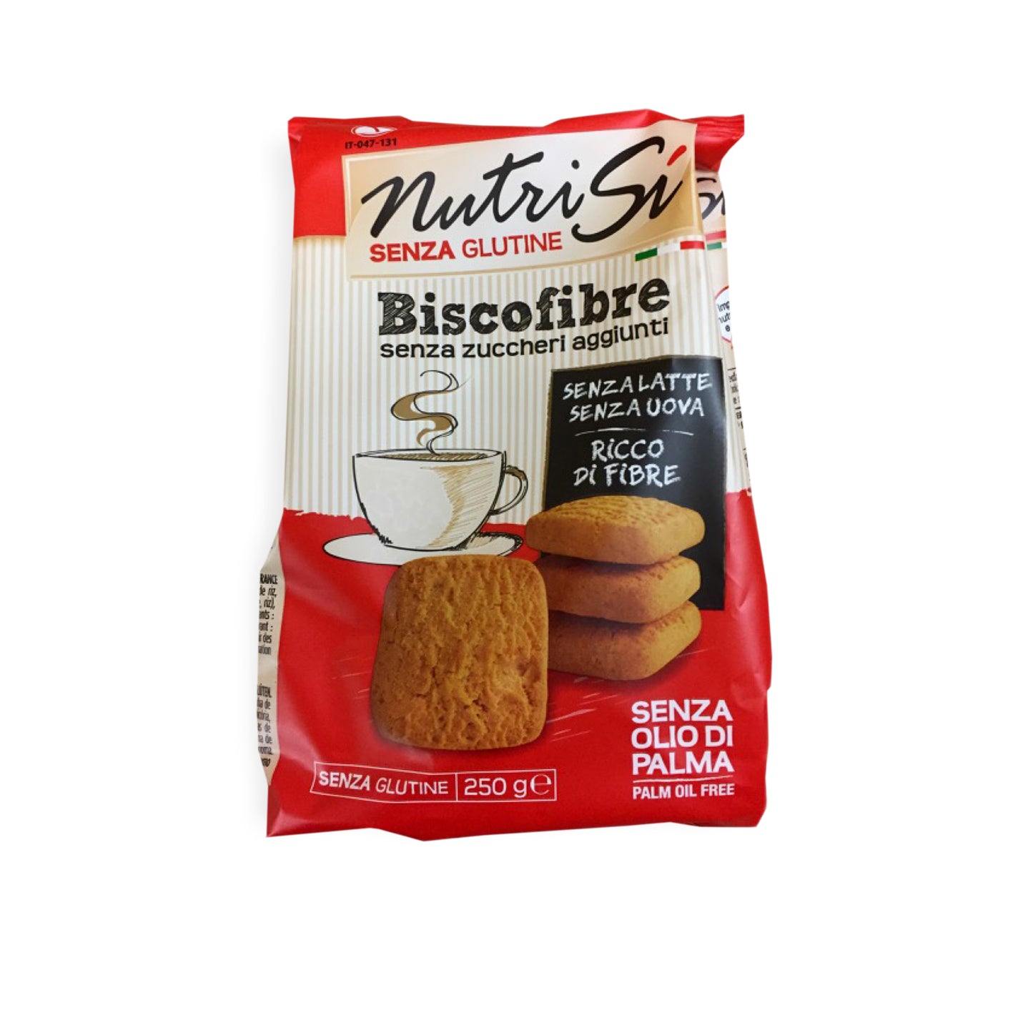 Biscofibre 250 g Nutrisì senza zuccheri aggiunti