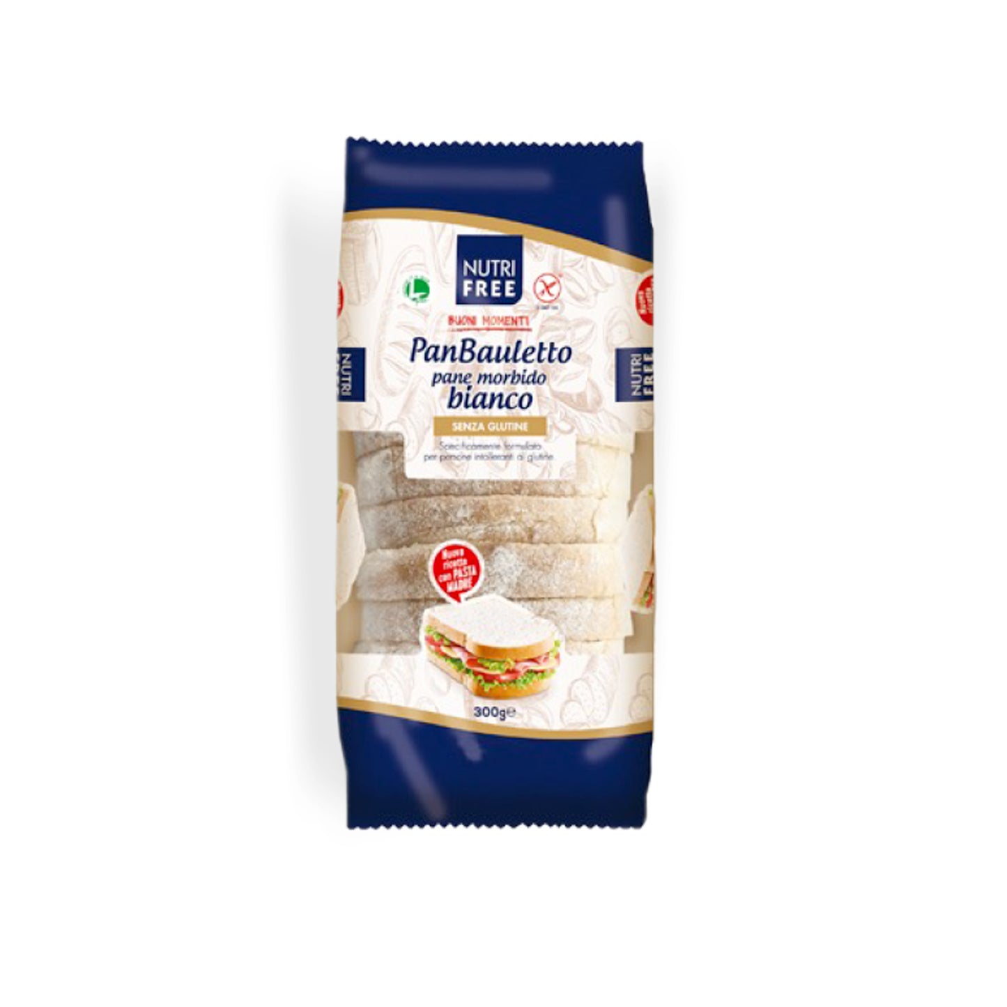 Panbauletto 300 g Nutrifree
