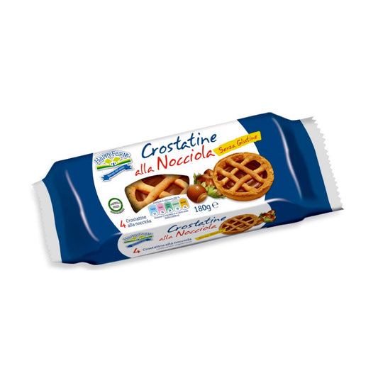 Crostatina Nocciola 180 g Happy Farm