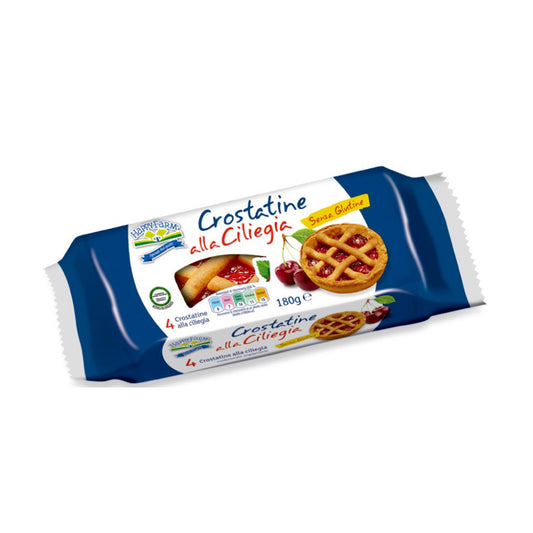 Crostatina Ciliegia 180 g Happy Farm