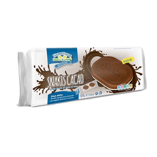 Snakis Cacao 104 g Happy Farm