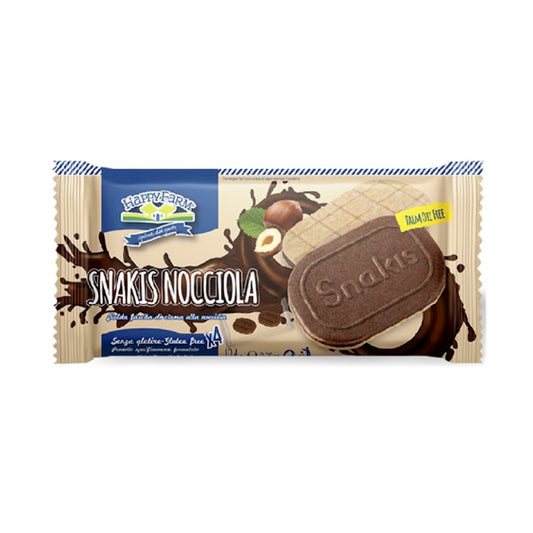 Snakis Nocciola 104 g Happy Farm